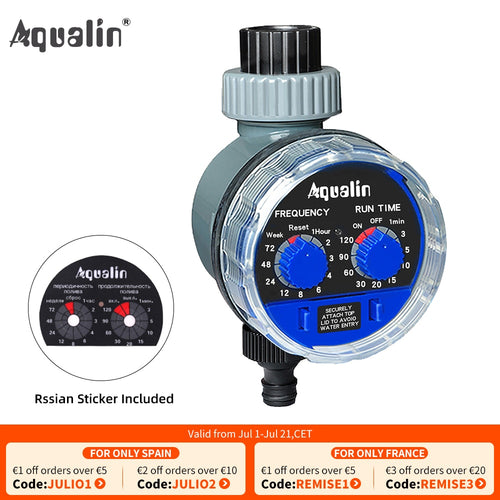 Garden  Water Timer Ball Valve Automatic Electronic Watering Timer Home Garden Irrigation Timer Controller  System #21025
