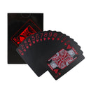 24k Gold Playing Card Poker Game Deck Gold Leaf Poker Suit Plastic Magic Waterproof Deck Of  Card Magic Water Gift Collection
