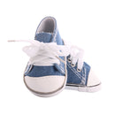 14 Styles 7 cm Canvas Doll Shoes Clothes Accessories For 43 cm Born Baby Clothes 18 Inch American Doll Girl Toy Our Generation