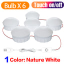 LED Vanity Mirror Light USB Makeup Vanity Light Cosmetic Hollywood Bulb Dimmable LED Wall Mirror Lamp Bathroom Dressing Table
