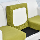 Furniture protective cover jacquard thickened sofa cushion cover corner sofa cushion cover elastic solid color sofa cover