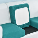 Furniture protective cover jacquard thickened sofa cushion cover corner sofa cushion cover elastic solid color sofa cover