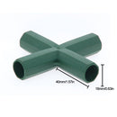 5/10pcs 16MM PVC Fitting 4 Types Stable Support Heavy Duty Greenhouse Frame Building Connector Greenhouse Frame Adapter