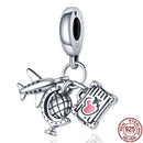 Hot Sale 100% Real 925 Sterling Silver Ariel Balloon Charm Fit Original Pandora Bracelet Making Fashion DIY Jewelry For Women