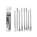 8 in1 Phone Repair Kit Disassembly Blades for Repairing Mobile Phones Computer IC Chip CPU NAND Metal Remover Hand Tools Set