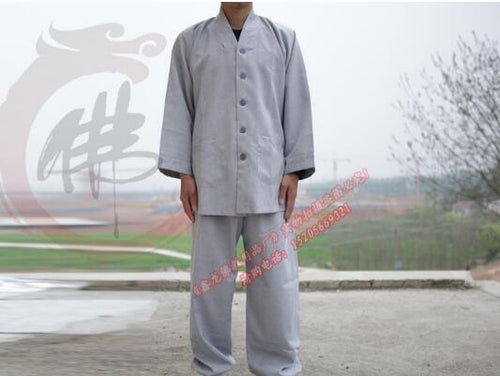 僧袍 佛教少林僧袍 新款僧侣服饰 高品质僧袍 免费送货