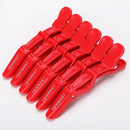 6pcs/lot Plastic Hair Clip Hairdressing Clamps Claw Section Alligator Clips Barber For Salon Styling Hair Accessories Hairpin