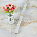 Waterproof Kitchen Wallpaper High Temperature Paste Self-Adhesive Marble wall paper Foil  Bathroom Kitchen Wall Sticker Decor