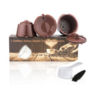 ICafilas3rd Reusable Dolce Gusto Coffee Capsule 3rd Plastic Refillable Dolce Gusto Coffee Capsule Fit for Nescafe Coffee Machine