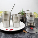 NorthernEurope Ins Industry Style 304 Stainless Steel Spray Paint Beer Cup Cold Water Drinks Cup Household Office Use Gargle Cup