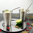 NorthernEurope Ins Industry Style 304 Stainless Steel Spray Paint Beer Cup Cold Water Drinks Cup Household Office Use Gargle Cup