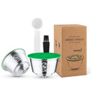ICafilas3rd Reusable Dolce Gusto Coffee Capsule 3rd Plastic Refillable Dolce Gusto Coffee Capsule Fit for Nescafe Coffee Machine