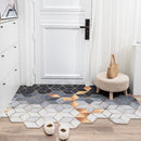 Ins Doormat Non-Slip Waterproof Dustproof Carpet Hallway Bath Mat PVC Kitchen Mat Can Be Cut Custom Indoor Home Entrance Doormat