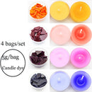 24 Color 10ml Candle Soap Pigment Liquid Colorant Resin Coloring Dye for DIY Candle Soap Epoxy Resin Mold Craft Making Pigments