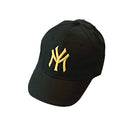 Spring Summer Child Letter Embroidery Outdoor Leisure Sun Baseball Cap Boy  Girl Cotton Breathable Solid Color Adjustable Cap