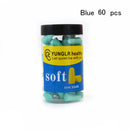 30/60 pcs Earplugs Noise Reduction Protection Sound Insulation Foam Soft Sleep Cancelling Anti Bruit Earplug Sleeping Ear Plugs