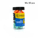 30/60 pcs Earplugs Noise Reduction Protection Sound Insulation Foam Soft Sleep Cancelling Anti Bruit Earplug Sleeping Ear Plugs
