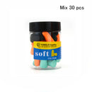 30/60 pcs Earplugs Noise Reduction Protection Sound Insulation Foam Soft Sleep Cancelling Anti Bruit Earplug Sleeping Ear Plugs