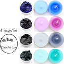 DIY Candles Mould wax Candles mold Aromatherapy Plaster Candle 3D Silicone Mold Handmade Soy Cube Soap Molds