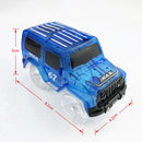 Magical Tracks LED Light Electronics Car Tracks Toy Parts 5 Colorful Lights Children&