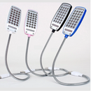 迷你便携式USB LED灯触控调光台灯，适用于移动电源、露营、笔记本电脑、书本夜间照明