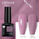 UR SUGAR 7.5ml Reflective Glitter Gel Nail Polish Winter Color Sparkling Sequins Soak Off UV LED Varnish Nail Art Decoration