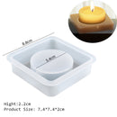 Moon Shape Wine Glass Tray Mold Candlestick Silicone Molds DIY Crystal Epoxy Resin Mould Ceramic Clay Casting Mold Home Decor