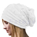Unisex Men Women Knit Baggy Beanie Oversize Winter Hat Ski Slouchy Cap Skull Winter Wool Warm Cap Beanies