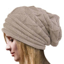 Unisex Men Women Knit Baggy Beanie Oversize Winter Hat Ski Slouchy Cap Skull Winter Wool Warm Cap Beanies