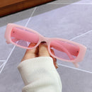 Rectangle Vintage Sunglasses Men Fashion Retro Punk Sun Glasses Male Brand Designer Luxury Small Frame Hip Hop Oculos De Sol