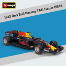 Bburago 1:43 2021 F1 Red Bull Racing RB16B 33# Max Verstappen 11# Sergio Perez Formula one Simulation alloy super toy car model