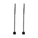Minimalist  Long Tassel Earrings For Women Gold Silver Color Geometric Square Hanging Ear Line Girls Party Jewelry Pendientes