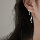 Minimalist  Long Tassel Earrings For Women Gold Silver Color Geometric Square Hanging Ear Line Girls Party Jewelry Pendientes