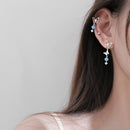 Minimalist  Long Tassel Earrings For Women Gold Silver Color Geometric Square Hanging Ear Line Girls Party Jewelry Pendientes