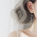 Minimalist  Long Tassel Earrings For Women Gold Silver Color Geometric Square Hanging Ear Line Girls Party Jewelry Pendientes