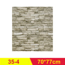 12PCS Self adhesive Waterproof TV Background Brick Wallpapers 3D Wall Sticker Living Room Wallpaper Mural Bedroom Decorative