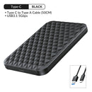 ORICO 2.5英寸硬盘盒 SATA转USB3.0硬盘外壳 适用于7-9.5毫米HDD SSD硬盘盒 支持UASP