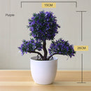 Mini Artificial Aloe Plants Bonsai Small Simulated Tree Pot Plants Fake Flowers Office Table Potted Ornaments Home Garden Decor