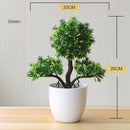 Mini Artificial Aloe Plants Bonsai Small Simulated Tree Pot Plants Fake Flowers Office Table Potted Ornaments Home Garden Decor