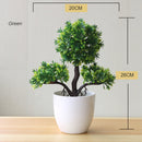 Mini Artificial Aloe Plants Bonsai Small Simulated Tree Pot Plants Fake Flowers Office Table Potted Ornaments Home Garden Decor