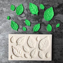 3D Diamond Love Heart Silicone Baking Mold DIY Butterfly Maple Leaf Bloom Rose Chocolate Fondant Cake Craft Decorating Tool