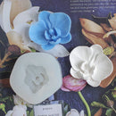 New Rose Shape Silicone 3D Soap Mold Fondant Cake Mold Cupcake Jelly Candle Candy Chocolate Decoration Baking Tool Moulds