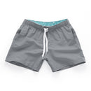 Swimming trunks men Summer Breeches board shorts Casual Bermudas Black White Boardshorts Homme Classic Clothing Beach Short Male