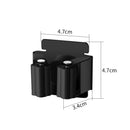 Stainless Steel Mop Hook Wall Mounted Mop Organizer Storage Rack Brush Broom Hanger Kitchen Bathroom Hanging Mops Holder Clips