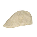 Vintage Men Beret Newsboy Hats Classic Western Newsboy Caps Cotton Blend Beret Hat Flat Brim Adjustable Men Spring Berets Cap