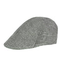 Vintage Men Beret Newsboy Hats Classic Western Newsboy Caps Cotton Blend Beret Hat Flat Brim Adjustable Men Spring Berets Cap