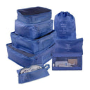 8/6 pieces Set Travel Organizer Storage Bags Suitcase Packing Set Storage Cases Portable Luggage Organizer Clothe Shoe TidyPouch