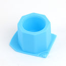 DIY Round Geometric Polygonal Silicone Flowerpot Mold Ceramic Clay Crafts Mould Epoxy Resin Concrete Molds Candle Pot Mold