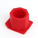 DIY Round Geometric Polygonal Silicone Flowerpot Mold Ceramic Clay Crafts Mould Epoxy Resin Concrete Molds Candle Pot Mold
