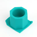 DIY Round Geometric Polygonal Silicone Flowerpot Mold Ceramic Clay Crafts Mould Epoxy Resin Concrete Molds Candle Pot Mold